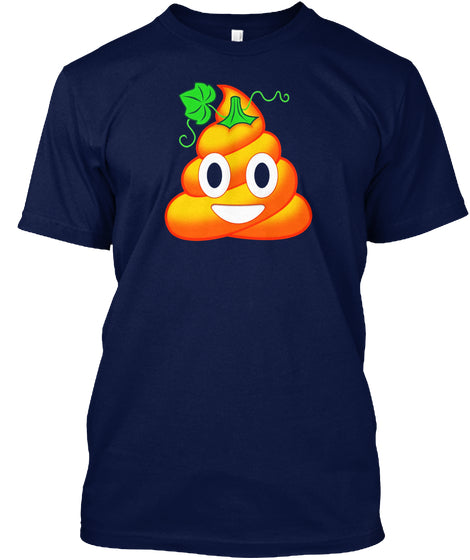 Halloween Poop Emoji Pumpkin Funny