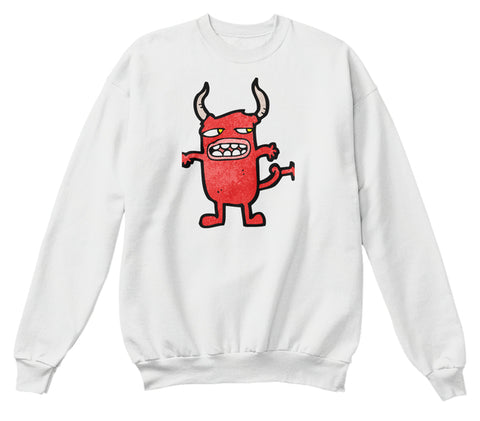 cartoon funny little monster