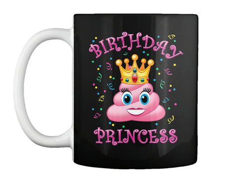 POOP EMOJI BIRTHDAY PRINCESS GIRLS