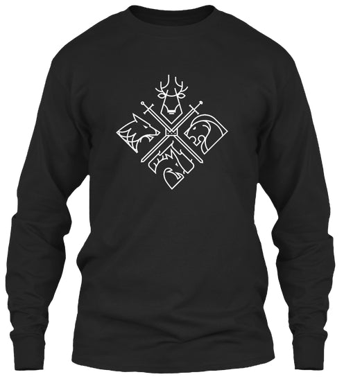 LOGO HOUSE GAME OF THRONESS T SHIRT