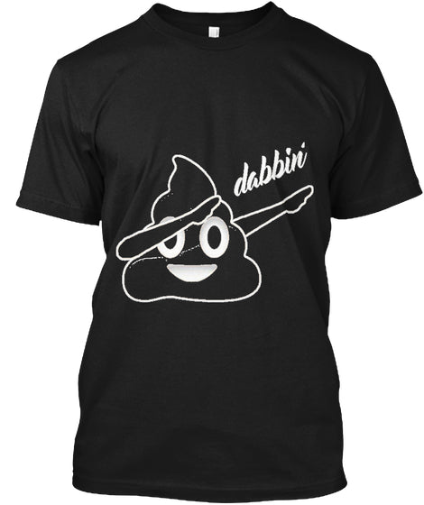 Funny Dabbing Poop Emoji T-Shirt