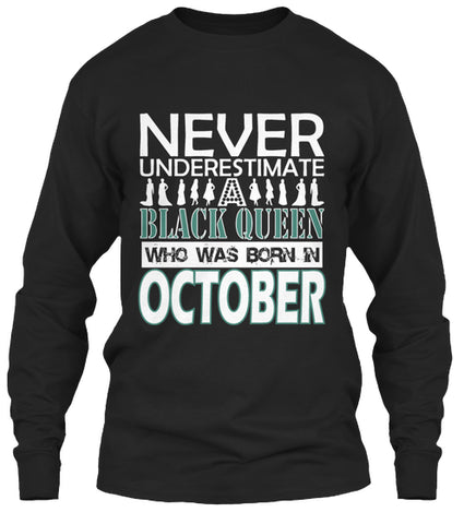 QUEENS ARE BORN IN OCTOBER T Shirt