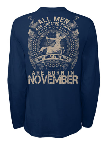 LIMITED EDITION - ARE BORN IN NOVEMBER.