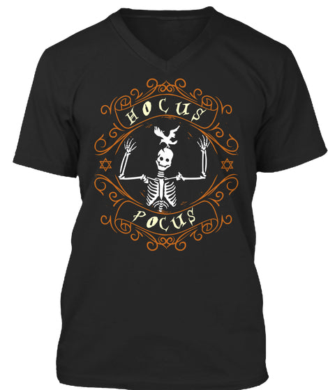 Hocus Pocus Skeleton Halloween Tees