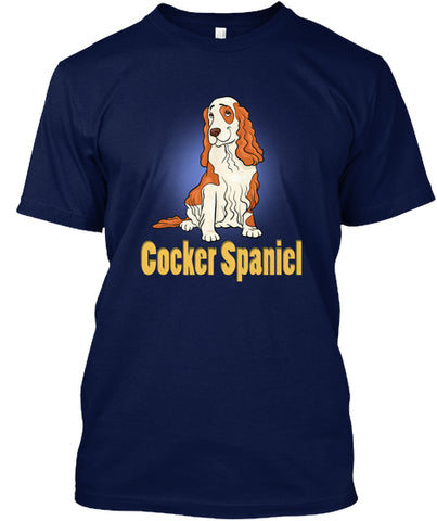 Funny Cocker Spaniel Dog