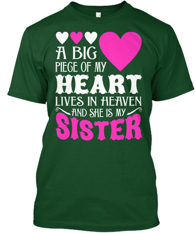 My Heart Lives In Heaven My Sister