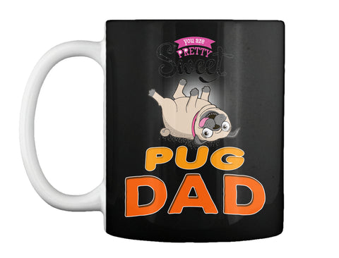 Card With Funny Pug Dad