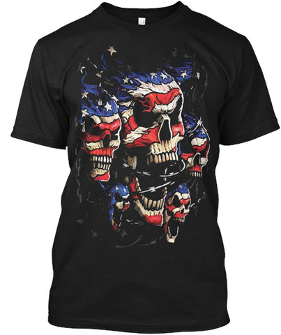 American Skull T-Shirt