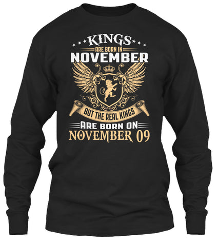Kings Are Born On November 09 Birthday