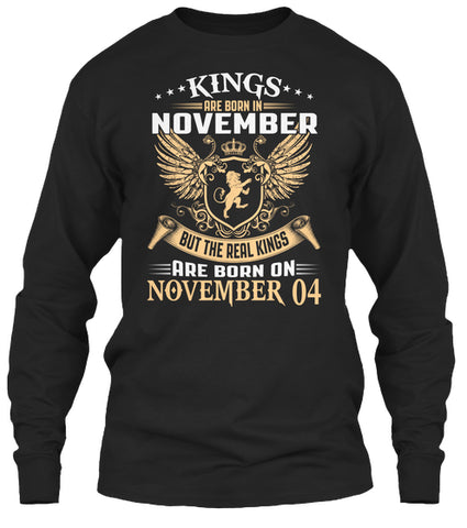 Kings Are Born On November 04 Birthday