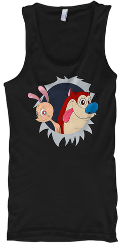 THE REN STIMPY SHOW CARTOON KID FUNNY