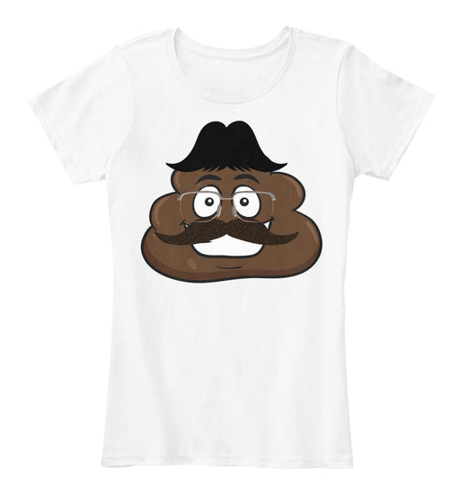 Toupee amp; Mustache Poop Emoji