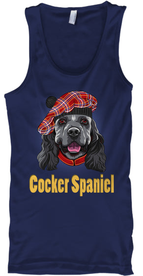 Funny Smiling Dog American Cocker Spanie