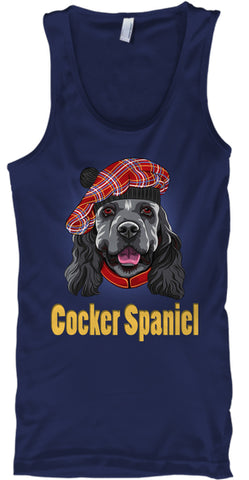 Funny Smiling Dog American Cocker Spanie