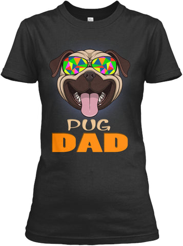 Funny Kind Pug Dad