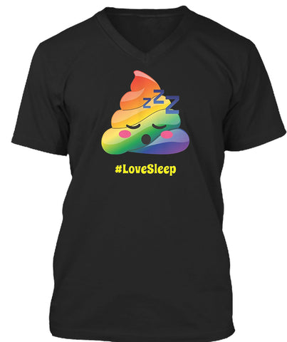 Cute Emoji Rainbow Poop # Love Sleep Zzz