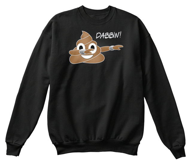 Funny Dabbing Poop Emoji
