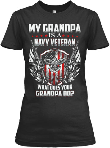 MY GRANDPA IS A VETERAN