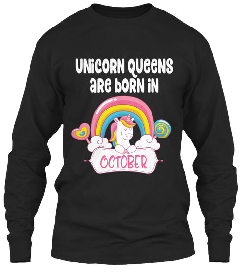 QUEENS ARE BORN IN OCTOBER T Shirt