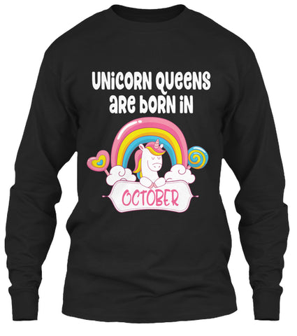 QUEENS ARE BORN IN OCTOBER T Shirt