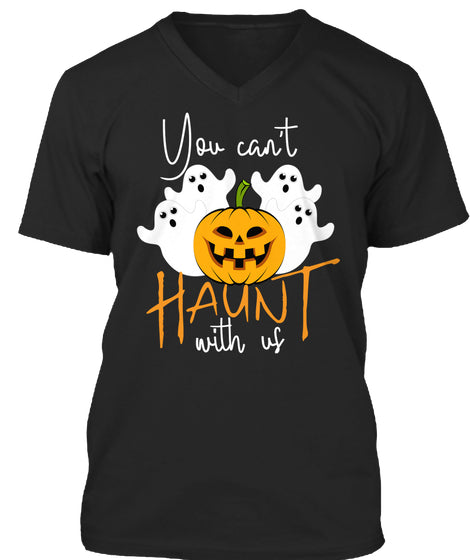 You can't haunt with us Halloween tees