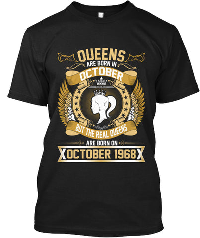 QUEENS ARE BORN IN OCTOBER T Shirt
