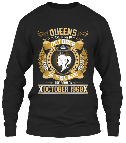 QUEENS ARE BORN IN OCTOBER T Shirt