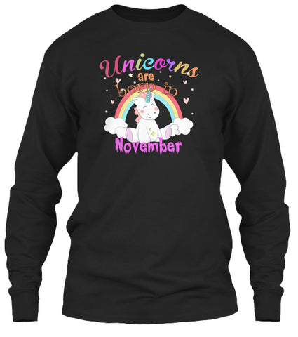 Unicorns are born in November birthday g