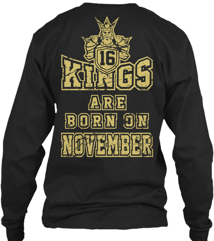 KINGS ARE BORN ON NOVEMBER 16 BIRTHDAY