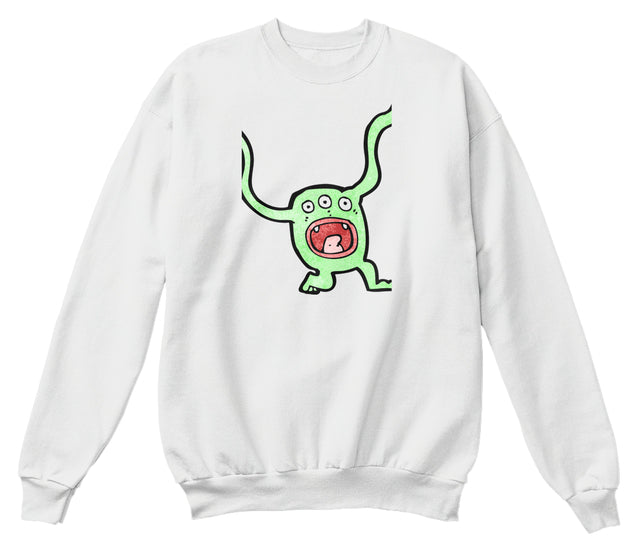 cartoon funny little monster