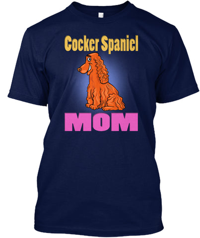 Funny Purebred Cocker Spaniel Dog Mom