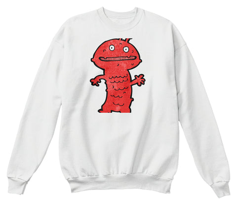 cartoon funny little monster