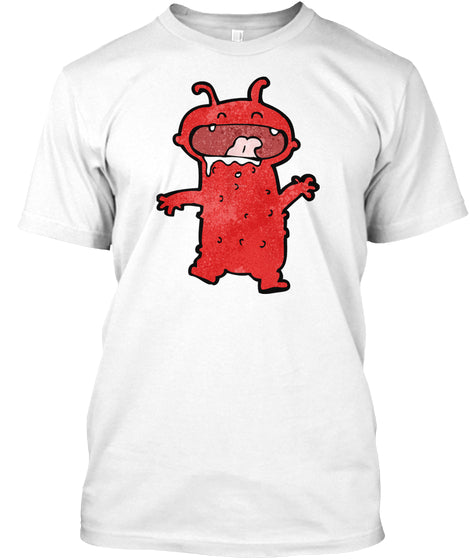 cartoon funny little monster