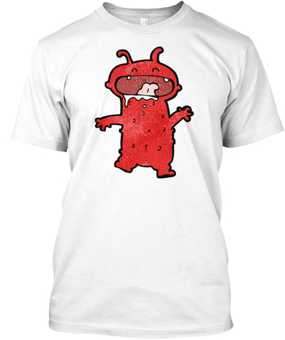 cartoon funny little monster