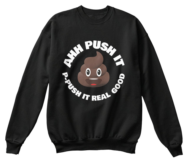 Poop Emoji Ahh Push It