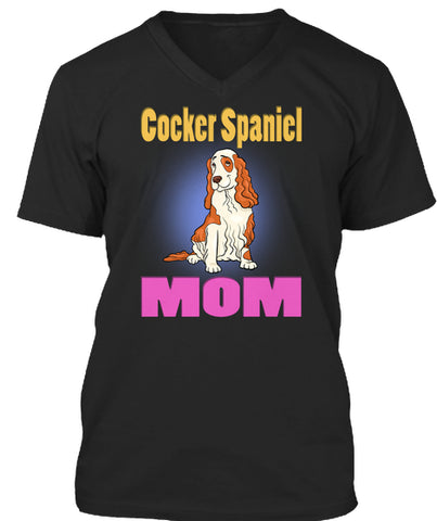 Funny Cocker Spaniel Dog Mom
