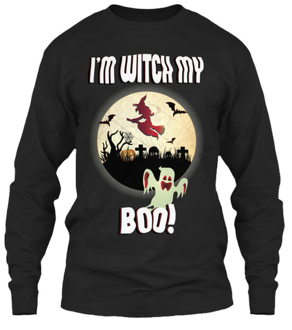 I'm Witch My Boo - Halloween Tee