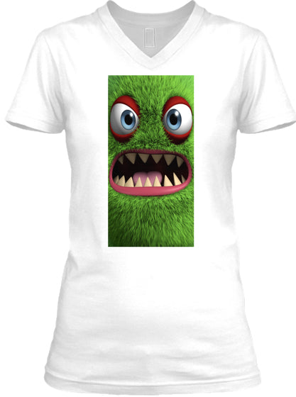 3d Funny Monster Cartoon Cute - Mens V-N