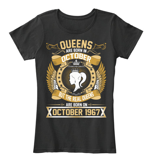 QUEENS ARE BORN IN OCTOBER T Shirt