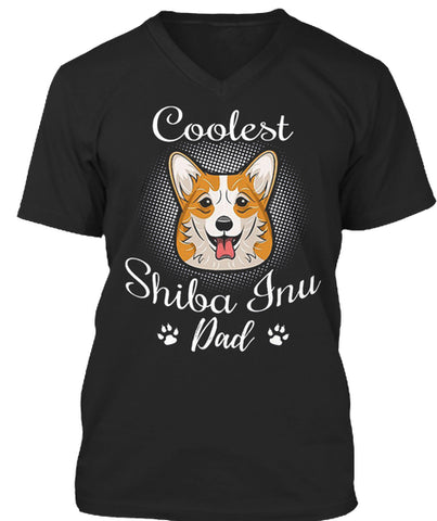 FUNNY COOLEST SHIBA INU DAD PET DOG LOVE