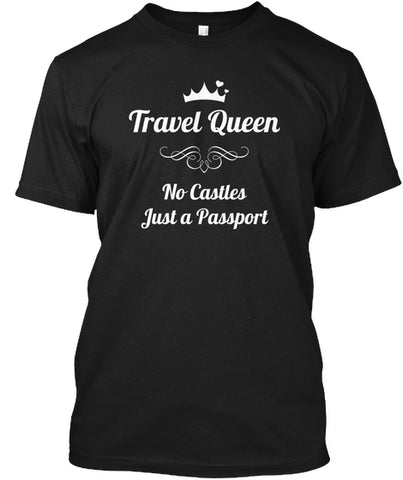 Travel Queen t shirt Custom Ultra Cotton