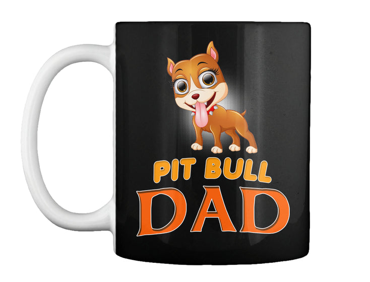 Funny Pit Bull Dad