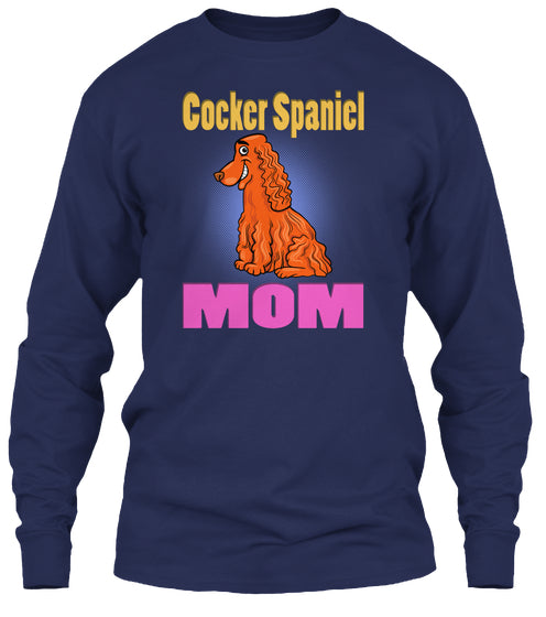 Funny Purebred Cocker Spaniel Dog Mom