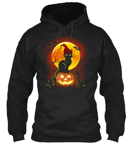 Happy Halloween Cat T Shirt