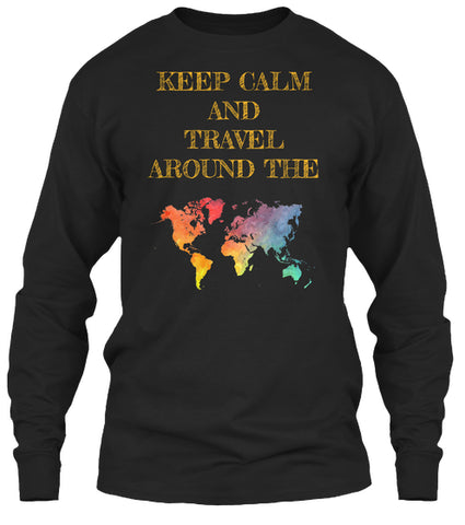 Keep calm and travel around the world