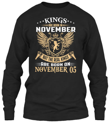 Kings Are Born On November 05 Birthday