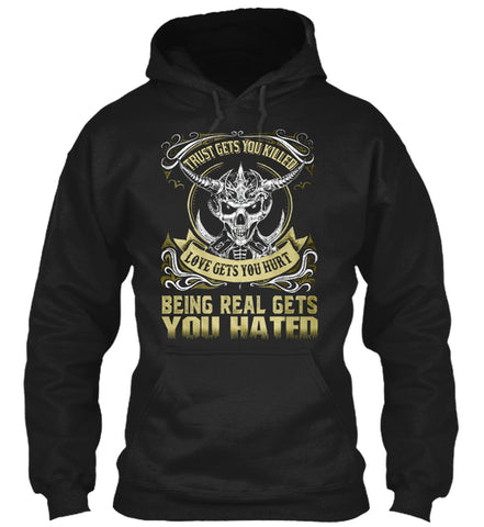 SKULL T-SHIRT BEING REAL AWESOME