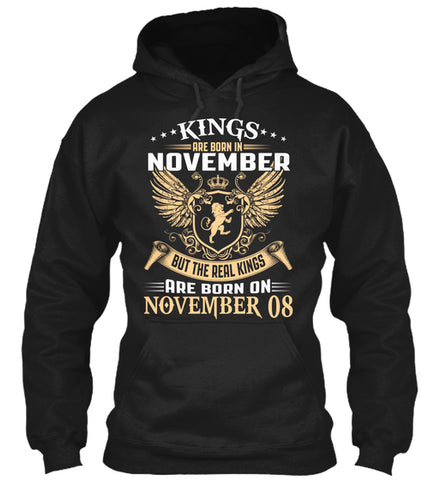 Kings Are Born On November 08 Birthday