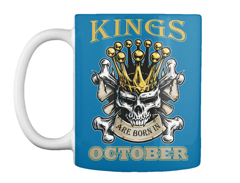 King Are Born In October T-Shirt