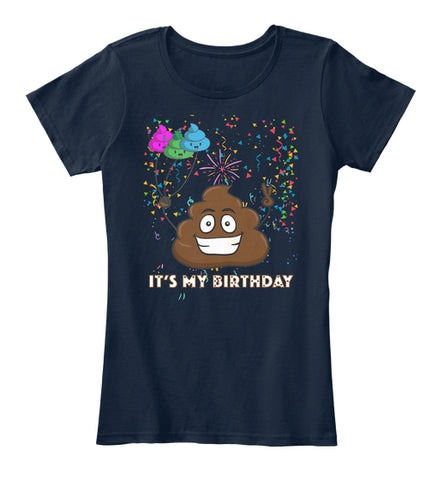 It's My Birthday Poop Emoji T-Shirt